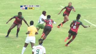 #RugbyAfricaWomensCup | KENYA LIONESSES Vs MADAGASCAR