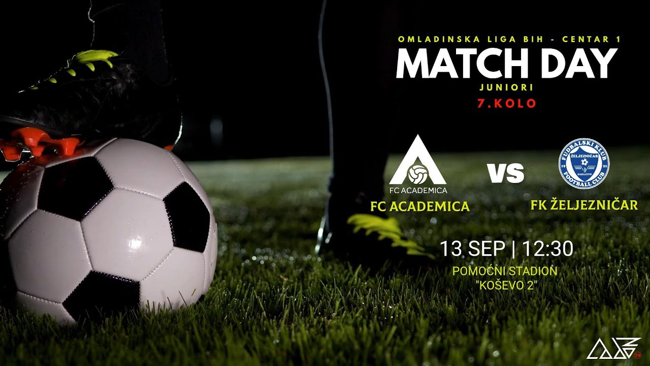 ⚽ FC ACADEMICA  🆚  FK ŽELJEZNIČAR 1️⃣:2️⃣ | OMLADINSKA LIGA BIH CENTAR 1 - JUNIORI | 25/26 | 7.KOLO⚽