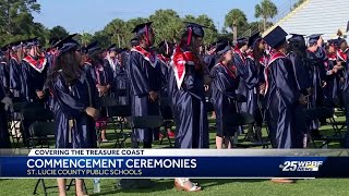 Hundreds of St. Lucie County students accept diplomas after high school career amid pandemic