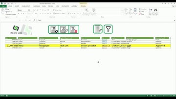 VBA Excel: Document management in one file