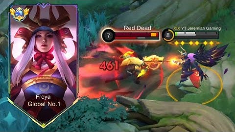 FREYA 1HP CLUTCH FAST HAND COMBO!!!( MUST WATCH ) FREYA BEST BUILD 2025 - MLBB