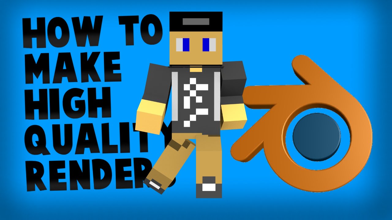 How to Make High-Quality Minecraft Renders in Blender - YouTube