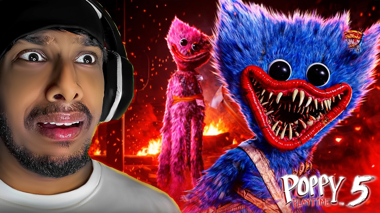 Huggy Wuggy ආයෙත් ඇවිත් 😯 | Poppy Playtime Chapter 5 PT 01