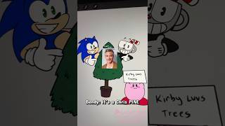 Bendy Puns #game6crossover #meme #sonic #mario #fnaf #bendy #cuphead #undertale #kirby #vines