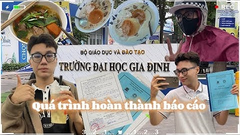QUÁ TRÌNH HOÀN THÀNH BÁO CÁO THỰC TẬP CỦA MÌNH