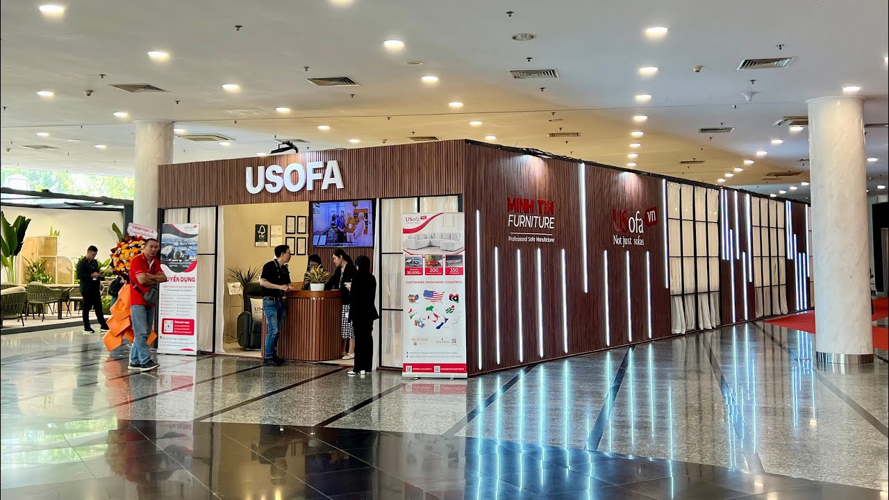 Hawa Expo 2026 ngày thứ 2 - Còn chần chờ gì ghé ngay gian hàng USofa khám phá ngay #noithat #hawa 