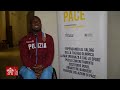 Atleta Amelio Castro en el sínodo del deporte