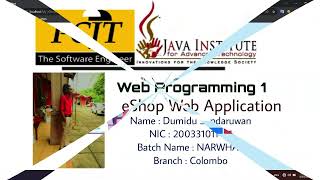 eShop Web Application Project Tacks 4