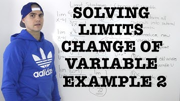 MCV4U (1.5) - Solving Limits with Change of Variable Example 2 - calculus