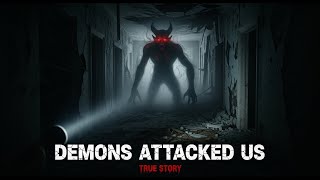 DEMONS Attacked Us in This Abandoned Haunted House  Scary True Story