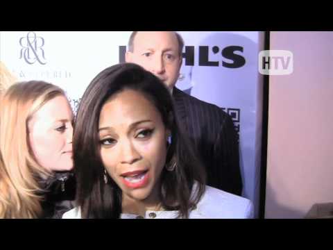 Zoe Saldana Talks Style At Fashion Week.