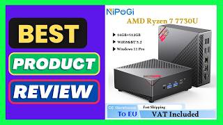 NIPOGI AMD Ryzen7 7730U Gaming Mini PC 16GB DDR4 512GB - YouTube