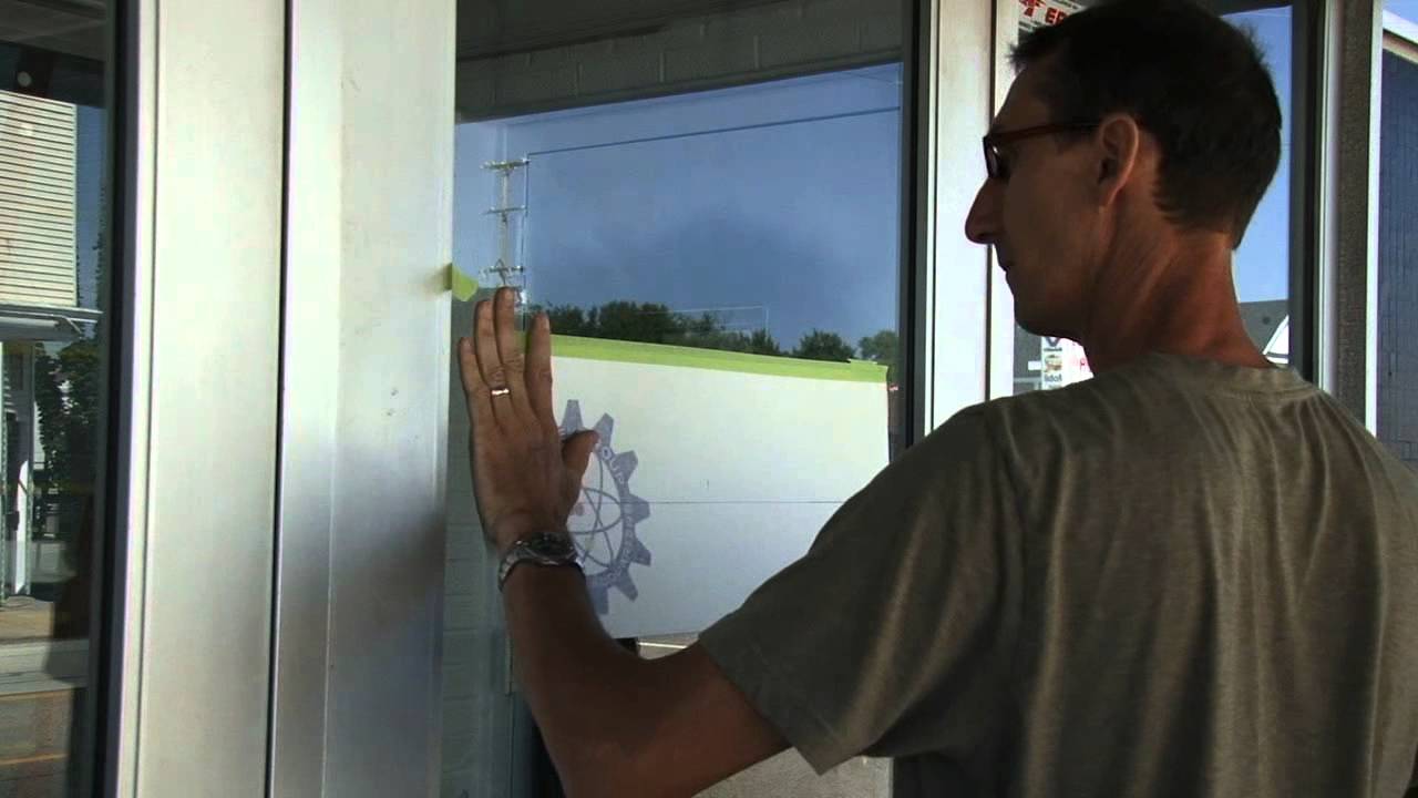 Applying Vinyl Lettering YouTube