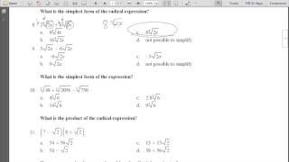 (Unit 7) Chapter 6 Test Review - Part 1