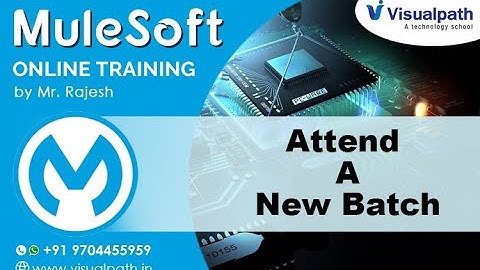 What is MuleSoft? | Getting started with MuleSoft By Visualpath