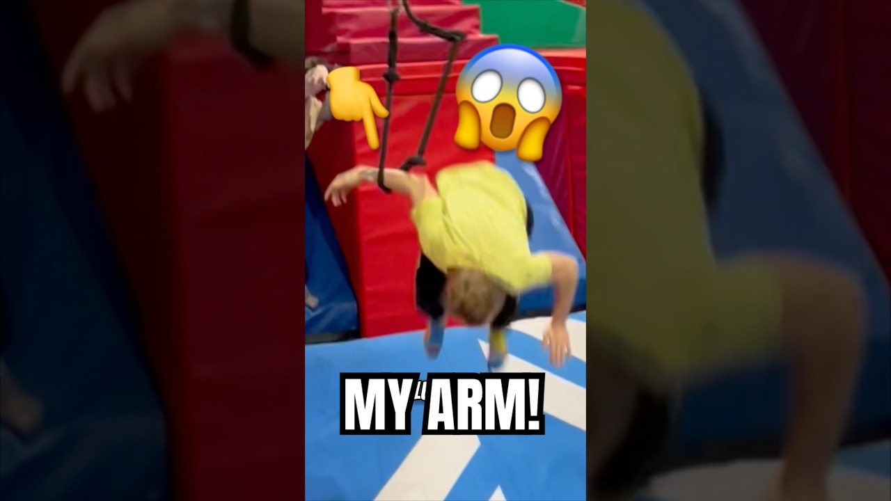 I ALMOST BROKE MY ARM! 👀