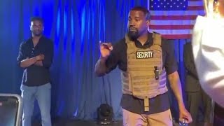 Kanye West's First Presidential Campaign Rally