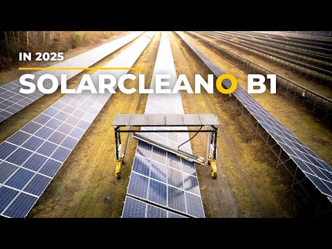 SolarCleano B1 in 2025 - video from SolarCleano