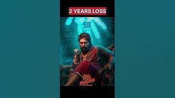 Allu arjun😭loss 2💔 years#puahpa2#shortsviral#shortvideo#shorts#trending