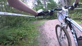 Easy MTB cross country competition with TREK X-Caliber 8