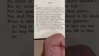 My reading and interpretation/analysis of Shakespeare’s Sonnet 18 #creative #literature #love