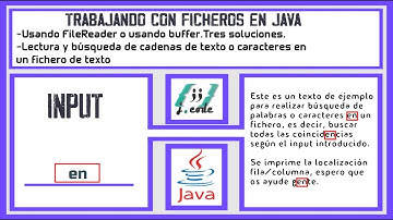 Cómo BUSCAR TEXTO en un FICHERO de texto con JAVA | FILEREADER vs BUFFEREDREADER