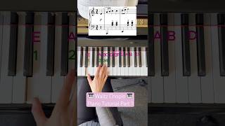 Waltz Chopin 🎹Piano Tutorial Part 1 #pianotutorial #chopin #piano