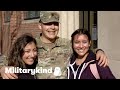 Siblings apart for a year share tearful reunion | Militarykind