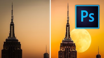 Photoshop Manipulation Tutorial For beginner | Make your First Manipulation Photo - Add the Moon