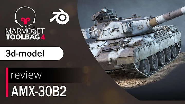 AMX-30B2 Game Ready | 3d-model Overview