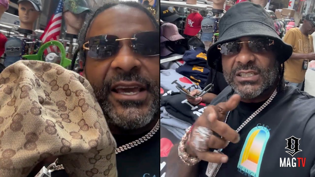 quot This The Oucci quot Jim Jones Spotted Buying Fake Gucci Bucket Hat From quot This The Oucci quot Jim Jones Spotted Buying Fake Gucci Bucket Hat From