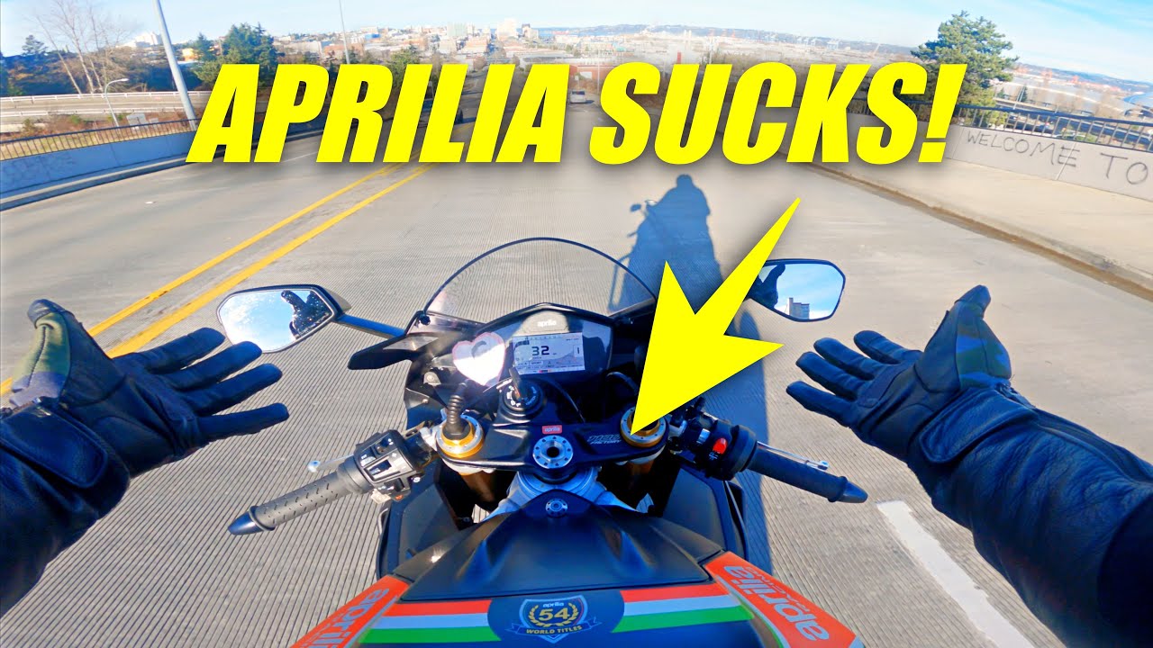 Почему Aprilia RSV4 — ХУДШИЙ мотоцикл