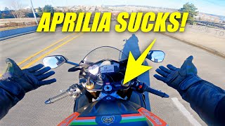Why the Aprilia RSV4 is the WORST motorcycle