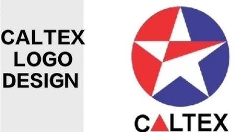 CALTEX LOGO DESIGN IN COREL DRAW STEP BY STEP GUIDE