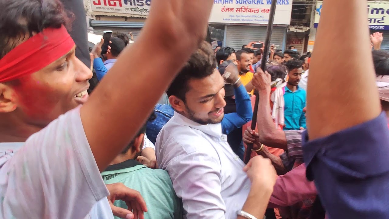 #sardar patel hostel  patna saraswati puja visarjan  2021 .❤️❤️❤️