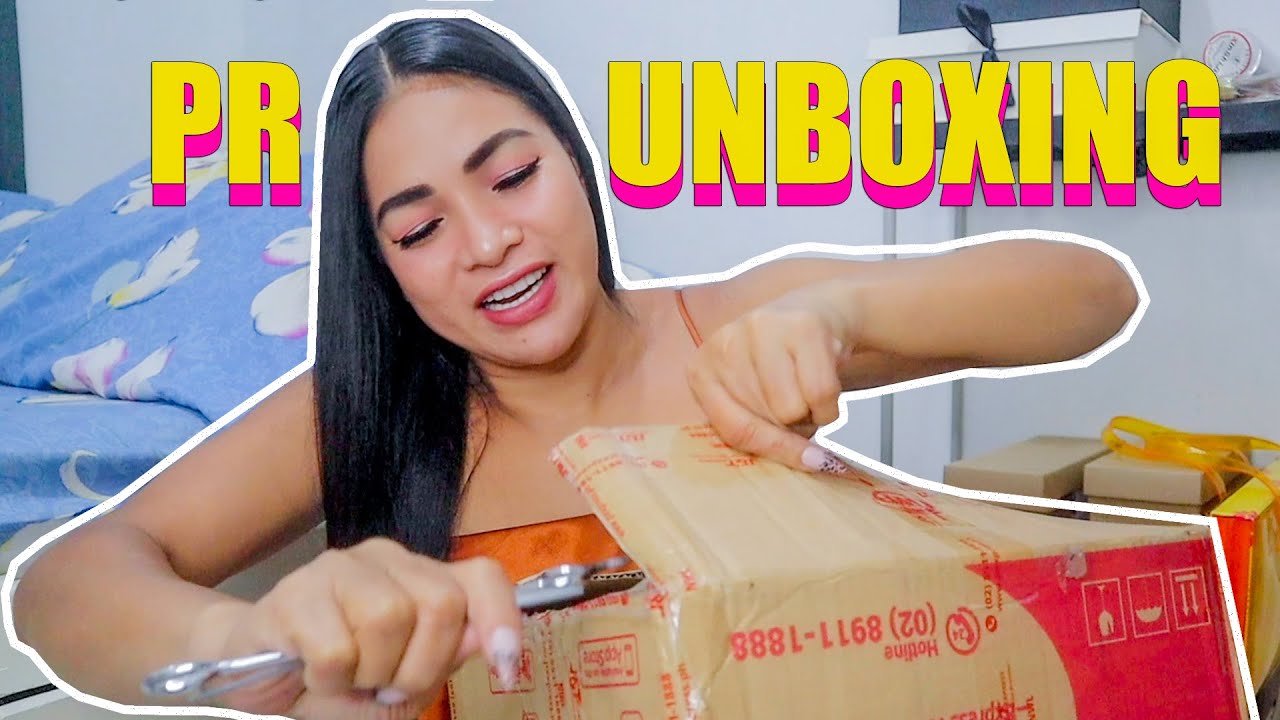 UNBOXING PR PACKAGES ALA TIKTOKER