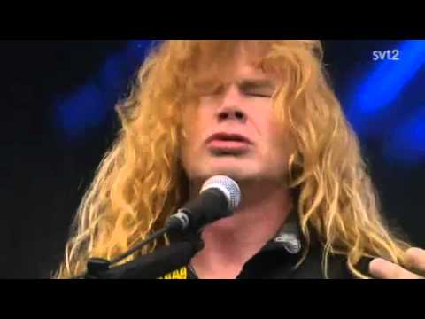 The Big 4 - Megadeth - In My Darkest Hour Live Sweden July 3 2011 HD