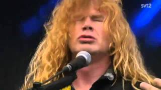 The Big 4 - Megadeth - In My Darkest Hour Live Sweden July 3 2011 HD