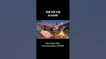 [AI ASMR] 픽셀 커피 드립 I Pixel Coffee Drip ☕️ | Cozy Apocalypse