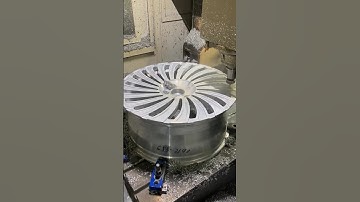 Car Alloy Wheels Manufacturers VMC Machine 💪#shortsvideo #ytshorts