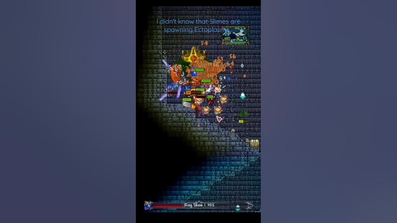 King Slime is a good Ectoplasm farm material! [Terraria Thorium Mod] YouTube