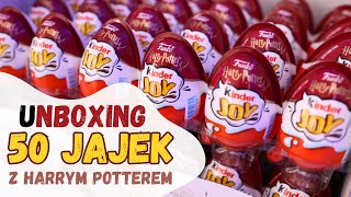 Otwieramy 50 jajek KINDER JOY FUNKO HARRY POTTER (seria quidditch)! | Strefa Czytacza