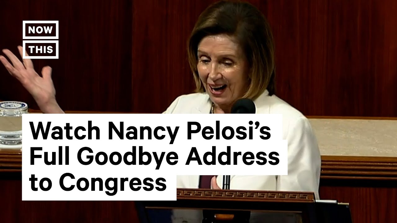 Nancy Pelosi Steps Down From House Democratic Leadership