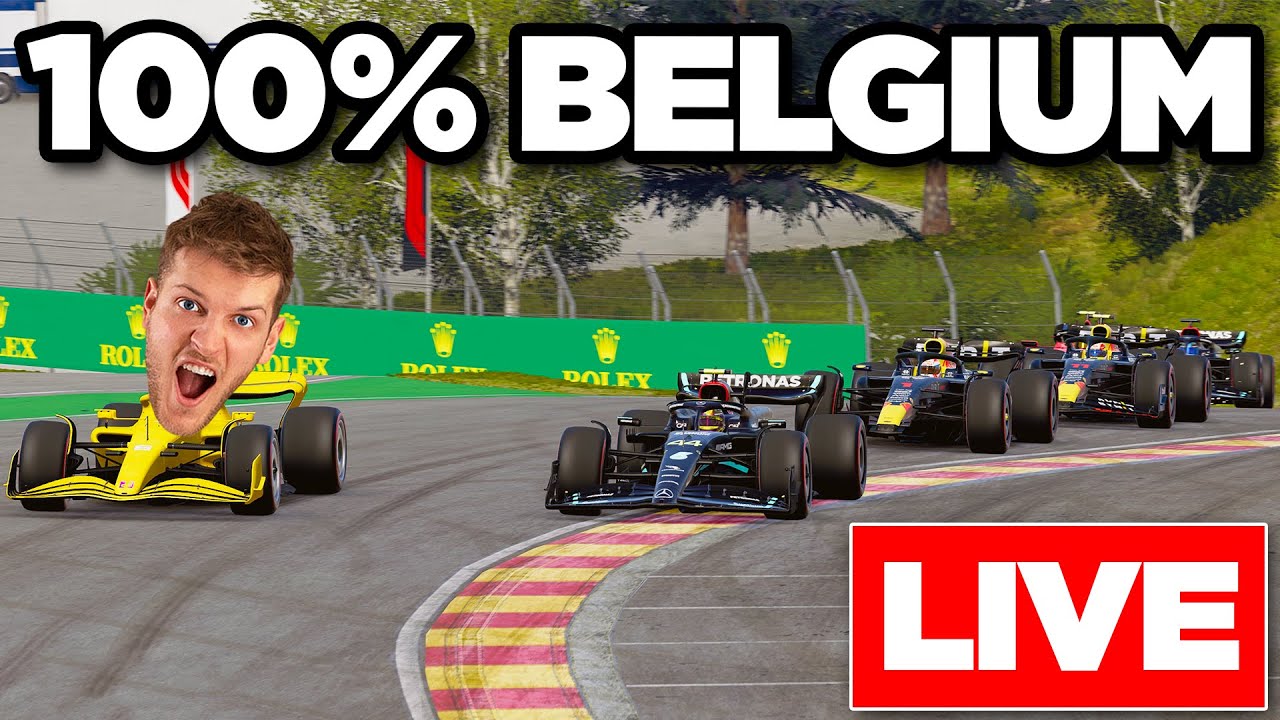 100% Full Belgian GP Vs Viewers! F1 23 Online Races LIVE 🔴