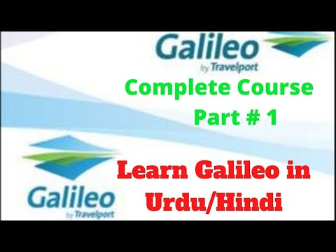 Galileo Training , Basic course Part 01