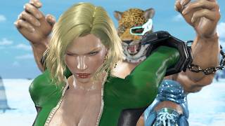King's Crazy Grabs on Nina Cammy! Tekken-8 