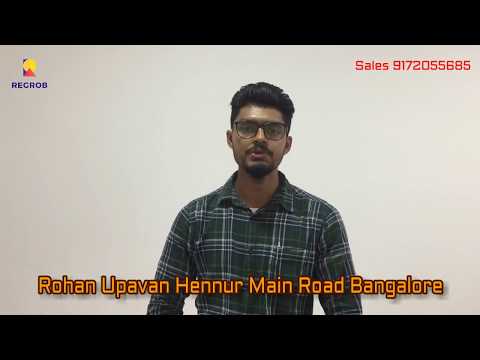 Project Reviews | Rohan Upavan Hennur Bangalore | ☎️+91-9172055685 | Price💰  28.91 lacs