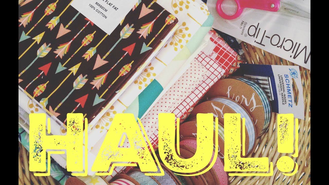 Spotlight Fabrics Haul! (+Channel Update!) YouTube