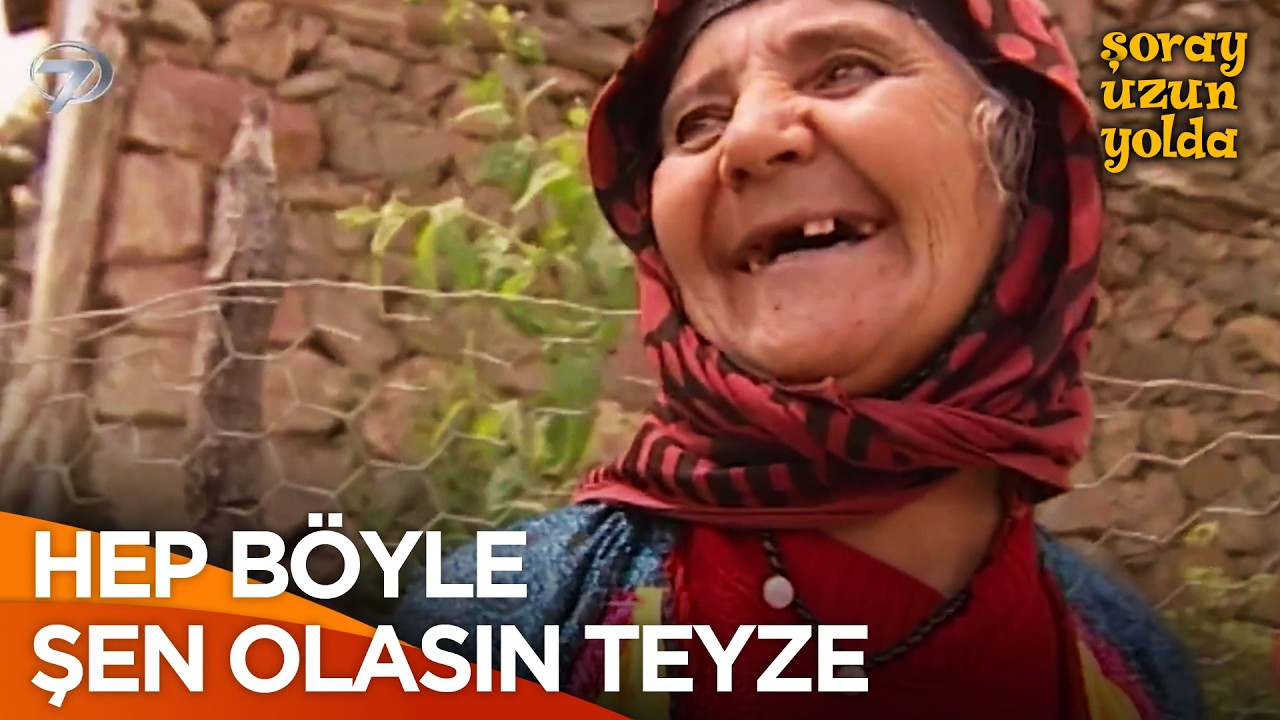 Gülmekten Konuşamayan Teyze Bizi De Güldürdü | Şoray Uzun Yolda