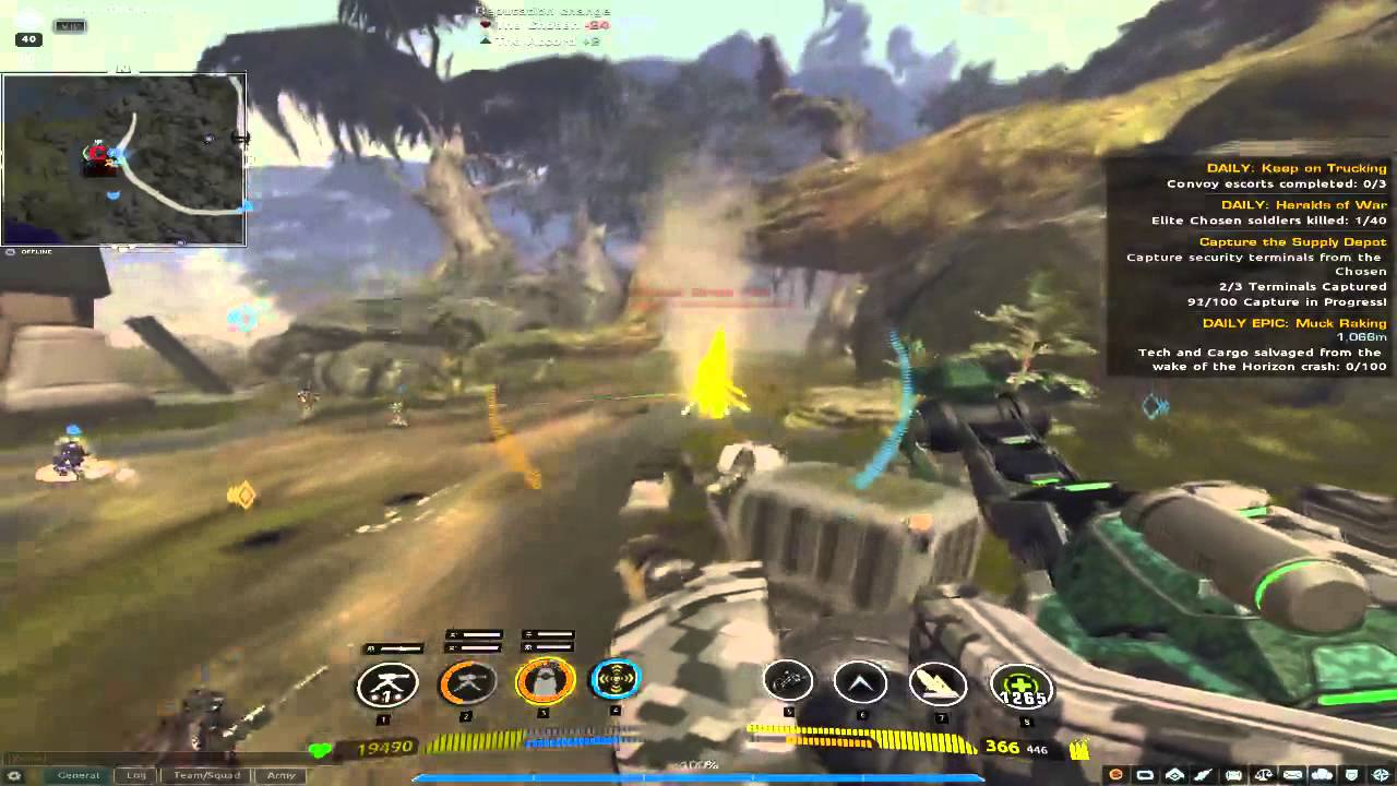Firefall PvE Amazon Warzone